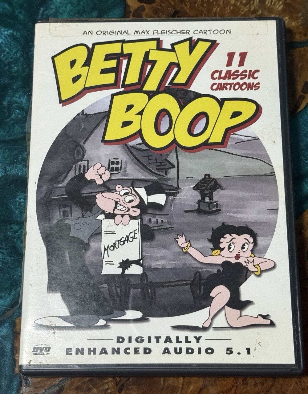 Betty Boop 11 Classic Cartoons DVD w/ Digitally Enhanced 5.1 Audio